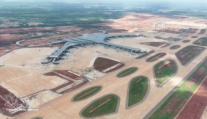 Major works at Long Thanh International Airport gather pace towards completion