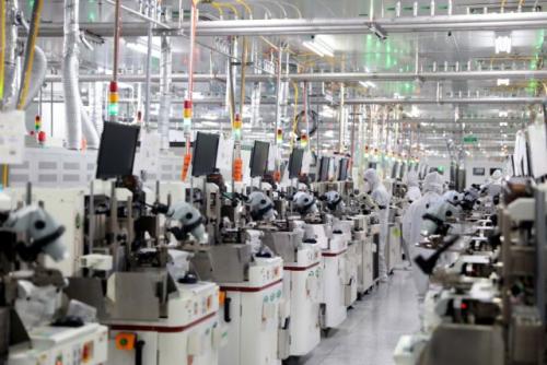 Industrial production posts record growth in many years