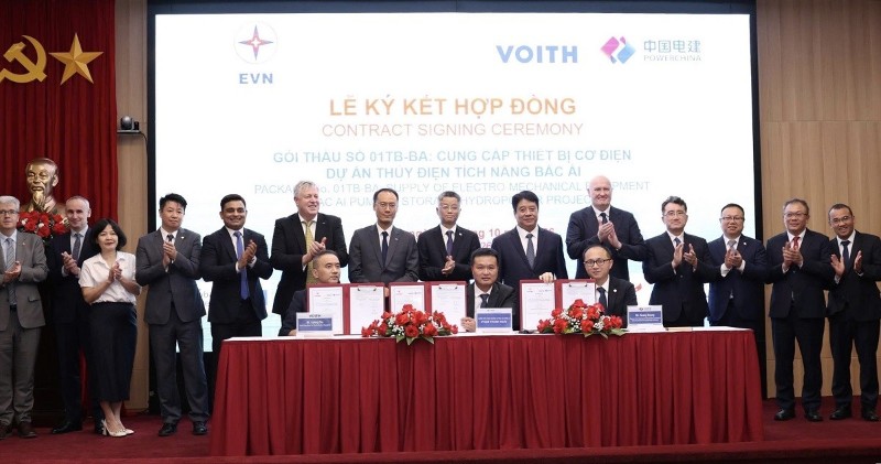 Over $172 mln electromechanical contract awarded for Bac Ai hydropower project