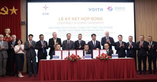 Over $172 mln electromechanical contract awarded for Bac Ai hydropower project